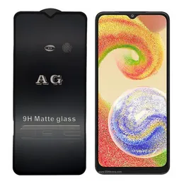 Samsung Galaxy A04 Stylish Full Cover Matte Texture High Quality 2024 New Design MTB tempered Glass Protector Frosted Glass for Samsung Galaxy A04