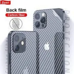 Carbon fiber Back Sticker For Iphone 12 Pro Max