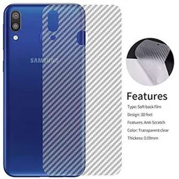 Carbon Fibre Back Sticker for Samsung Galaxy M20 – Slim Fit | Anti-Scratch & Stylish Wrap