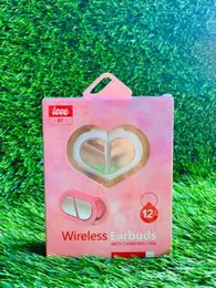 Heart Shaped Couple Wireless Bluetooth Earbuds with Charging Case