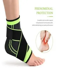 Pressurized Support Ankle Foot Guard, Ankle Support with Adjustable Strap for Weak Ankles, Sleeve Socks for Ligament Damage, Sprained Ankle