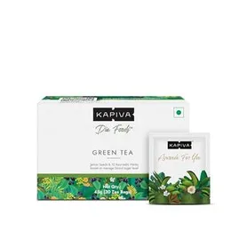 Kapiva Dia Foods Green Tea for Diabetes Care | Jamun, Gudmar, Methi, & 10 More (FROM INDIA)SAB
