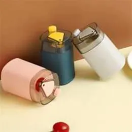 Automatic Toothpick Box Press Out of The Sign Home Wheat Straw Toothpick Holder Container Portable -Up Toothpick Dispenser