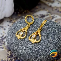 Gold Plated Stylish Beautiful Gypsy Earring for women and Girls Drop Earring.