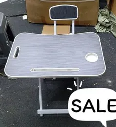 FOLDING LAPTOP TABLE AND CHIR- PLAIN