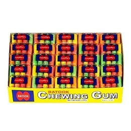 Batook Chewing Gum multi flavored assortment 50Pcs