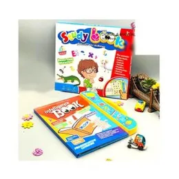 Study Book Intellectual Learning - Preschool Educational Kids Book Touch Screen Point Reading English Learning Machine Books for Kids