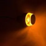 Motorcycle Front Handlebar Light handle bar end light Universal Motorbike White Yellow turn signal indicator light