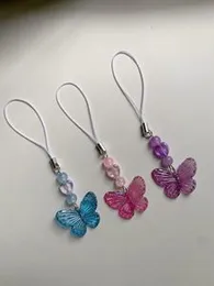 Butterfly earrings .