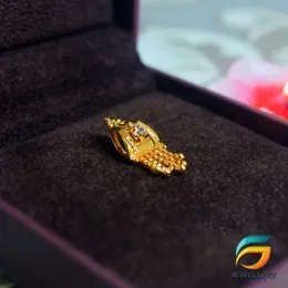 Gold Plated Beautiful Small Praveena Pendant Stylish Design For Ladies.