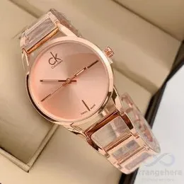 CK  Fashion Rose Gold Ladies luxury’s Watch Popular Elegant  Female Quartz Wristwatch  Unique Starry Sky Design
