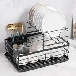 DISH RACK BLACK PS-081