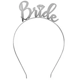Bride To Be Tiara (Gold / Silver / Rose Gold) Bachelorette Party Decorations Tiara for Bridal Shower Parties