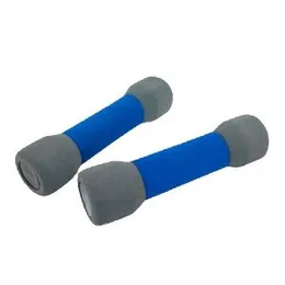 Soft Grip Foam Dumbbells 1 Pair for Fitness and Exercise Strength Training Gym Use