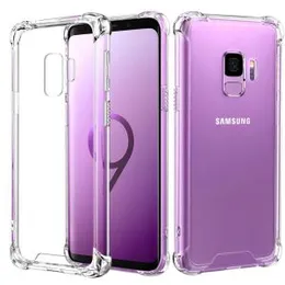 Thick Balloon Back Cover Air Bag Anti Shock Clear Transparent Back Case For Samsung Galaxy S9+