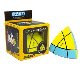 QY Mastermorphix Rubik Cube - Curved Pyramid Smooth Speed Cube - Pyramid Shape