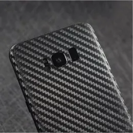 Carbon Fiber Back Sticker For Samsung Galaxy S8 Plus