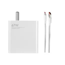 Xiaomi MI EU 67W EU Power Adapter 6A Fast Charger with Micro Cable