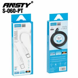 Ansty S-060-PT – 100W Silicone Cable (Type-C to TC)