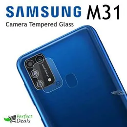 Camera Lens Protector For Samsung Galaxy M31 – Tempered Glass Guard | Scratch-Resistant & HD Clarity