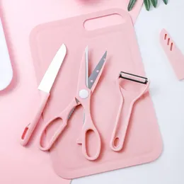 Mini Cutting Board With Knife Set