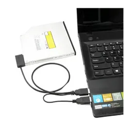 USB to SATA Laptop CD/DVD Optical Drive 13 Pin Adapter Cable