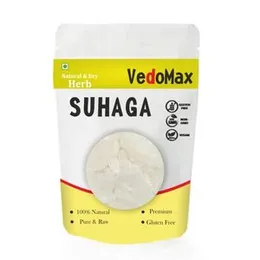 VedoMax Suhaga - Tankan Bhasma - Borax Borex Stone - Borax - Sohaga - Pongaaram - À¤¸À¥À¤¹À¤¾À¤À¤¾