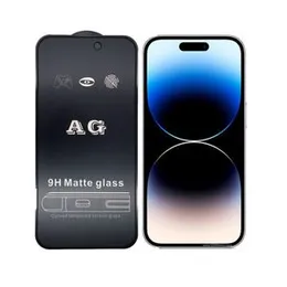 apple iPhone 14 Pro Stylish Full Cover Matte Texture High Quality 2024 New  Design MTB tempered Glass Protector Frosted Glass for apple iPhone 14