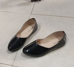 Ladies Black Shining Court shpes