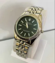 A-Grade Rolex Style Men’s Quartz Watch with Date Display – Black