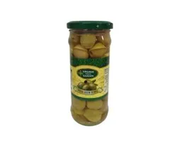 Green Olives Pitted – 340g | Seedless Premium Olives for Salads, Pizzas & Mediterranean Dishes