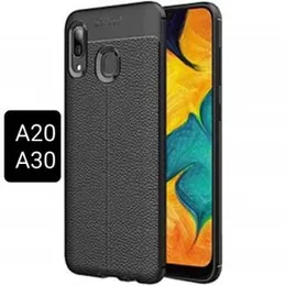 Samsung Galaxy A20 / A30 Luxury Leather texture Auto focus back cover For Samsung Galaxy A20 / A30