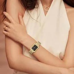 Luxury Women Watches Fashion Simple Square Quartz Watch Casual Women Watch Business Folding Alloy Ladies Clock Relogio Feminino