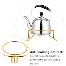 Gold Alloy Pot Rack Holder
