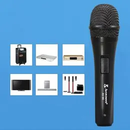 LEGENDARY AVCROWNS AV-90 Vocal Microphone | Wired Dynamic Mic for Studio & Stage