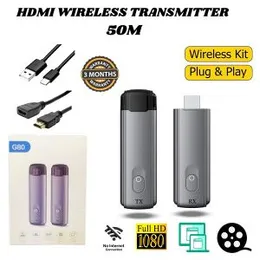 Wireless HDMI Transmitter Receiver Audio Video Display Dongle Adapter Extender
