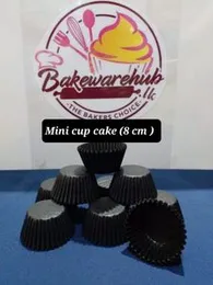 Mini Cupcake Liners – 8cm | 25 Pieces | Available in 13 Colors & Prints | Ideal for Bite-Sized Muffins & Party Treats