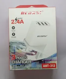 3-Point Portable Charger – Fast Charging Triple-Port Adapter for All Devices