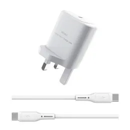 Wiwu WI-G008 Essen 30w Type-C to Type-C Charger White