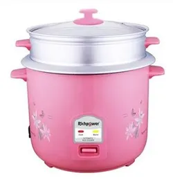 Tecsonic TRCH600 0.6L Compact Rice Cooker – 350W, External Steamer, High-Quality Durable Design