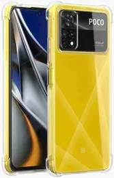 Thickballoon Shockproof Transparent Back Cover for Poco X4 pro 5G