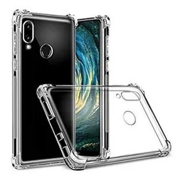 Shock Proof Thick Transperent Soft Back Cover For Huawei P20 Lite