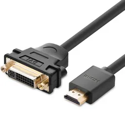 UGREEN HDMI Male to DVI Female Adapter Cable 22cm – 20136  - 20136
