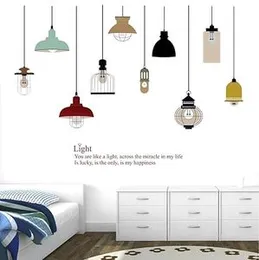 rawpockets Vinyl Hanging Decor Light Lamps With Quote Self Adhesive Wall Sticker (FROM INDIA FAAZ)