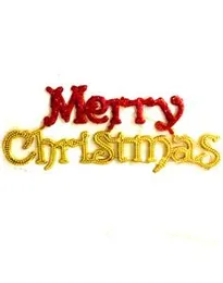 Merry Christmas Shoe For Christmas Tree Hanging Ornament Xmas Decoration Hanging Shoe