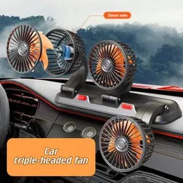 12v 360° Adjustable Side Vehicle 3-Head Fan