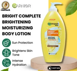 GARNIER Bright Complete Brightening Moisturizing Body Lotion 400ml