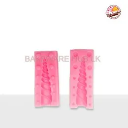 Unicorn Horn Silicone Mould – A-35 | 9cm | Fantasy Fondant Tray | Flexible & Reusable