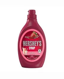 HERSHEY'S Strawberry Syrup 623g – Fruity Dessert & Drink Topping