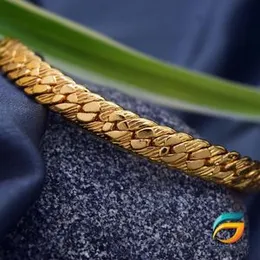 Gold Plated Stylish Filled Albert Bracelet For Men.